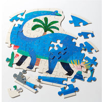Party Dinosaur Shaped Puzzles