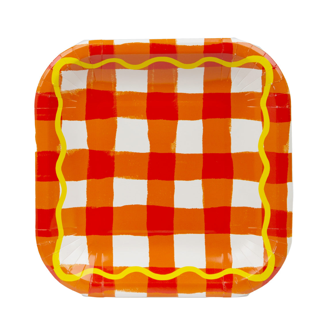 Everyone's Welcome Square Paper Plates - 12 Pack