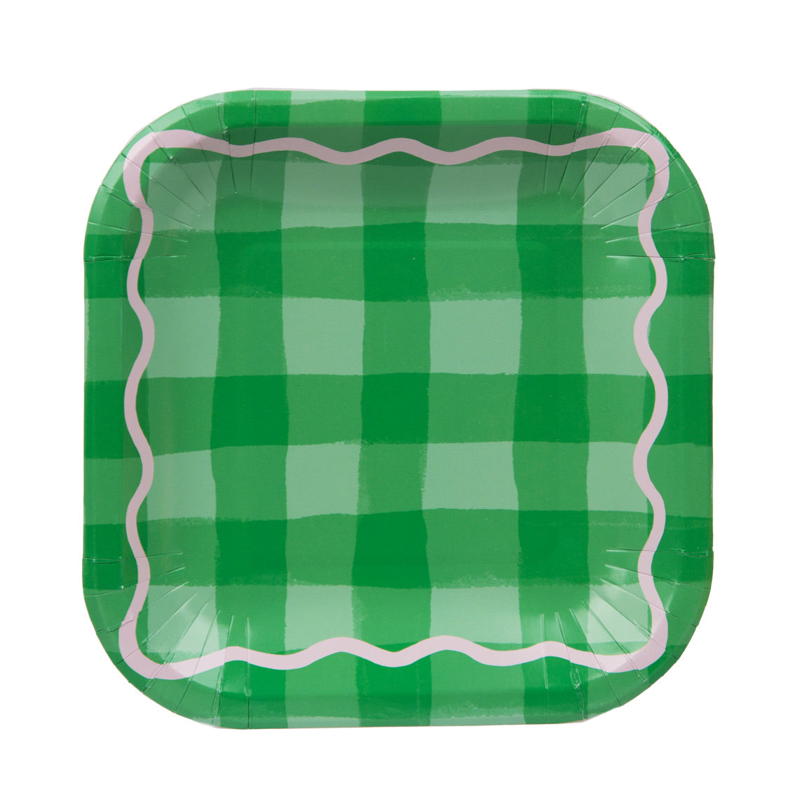 Everyone's Welcome Square Paper Plates - 12 Pack