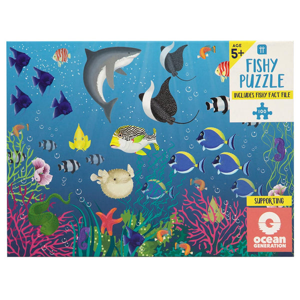 School Of Fish Puzzle for Kids