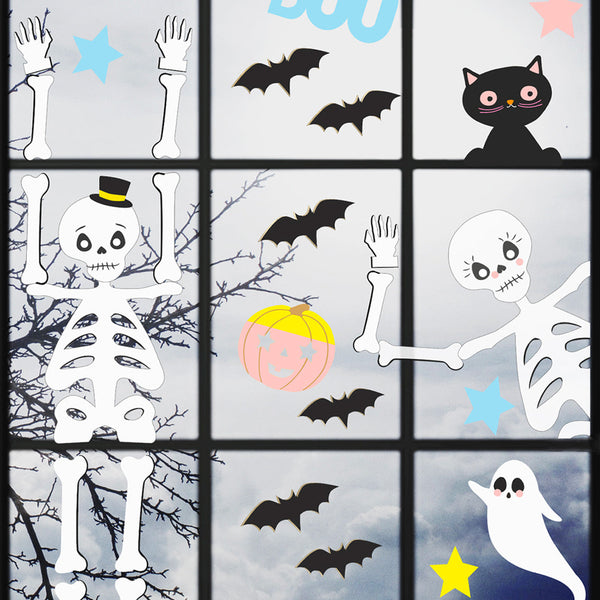 Halloween Window Clings - 6 Sheets