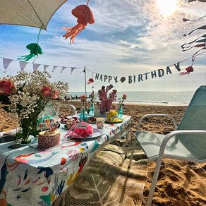 Make Waves 'Happy Birthday' Paper Garland - 10ft