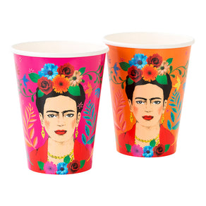 Boho Frida Kahlo Large Paper Cups