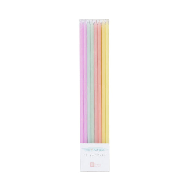 We Heart Pastel Party Candles
