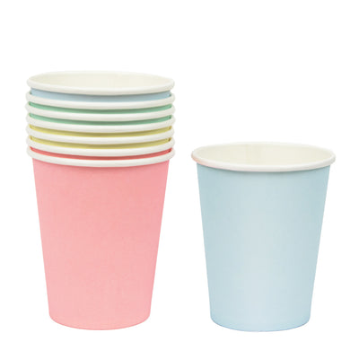 Image - Pastel Paper Cups - 8 Pack