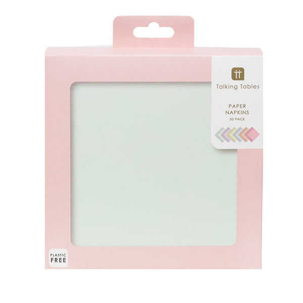 We Heart Pastels Pastel Napkins - 50 Pack