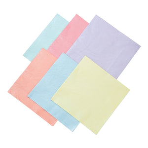 We Heart Pastels Multicolored Napkins