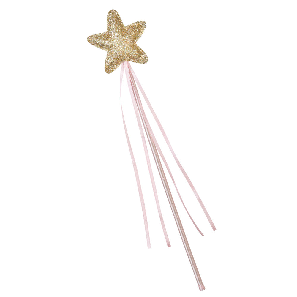 We Heart Pink Gold Wand & Tiara Set