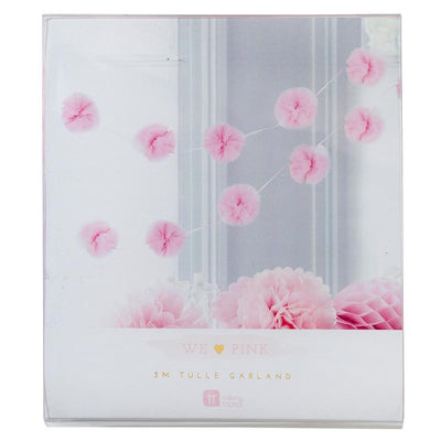 Talking Tables Image - We ♥ Pink Tulle Garland