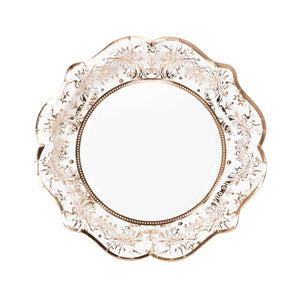 Talking Tables Party Porcelain Rose Gold Plate