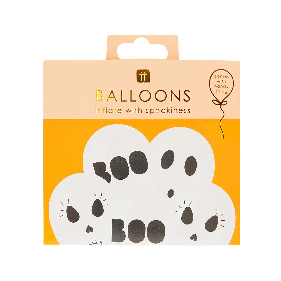 Halloween Printed Balloons 12&#34;, 5Pk