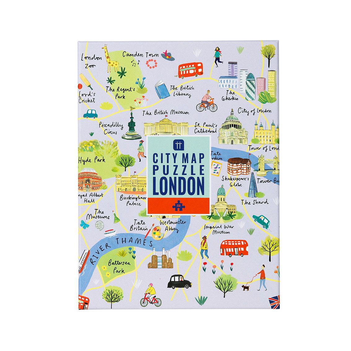 London Map Puzzle - 250pcs | Unique Gifts | – Talking Tables US Trade