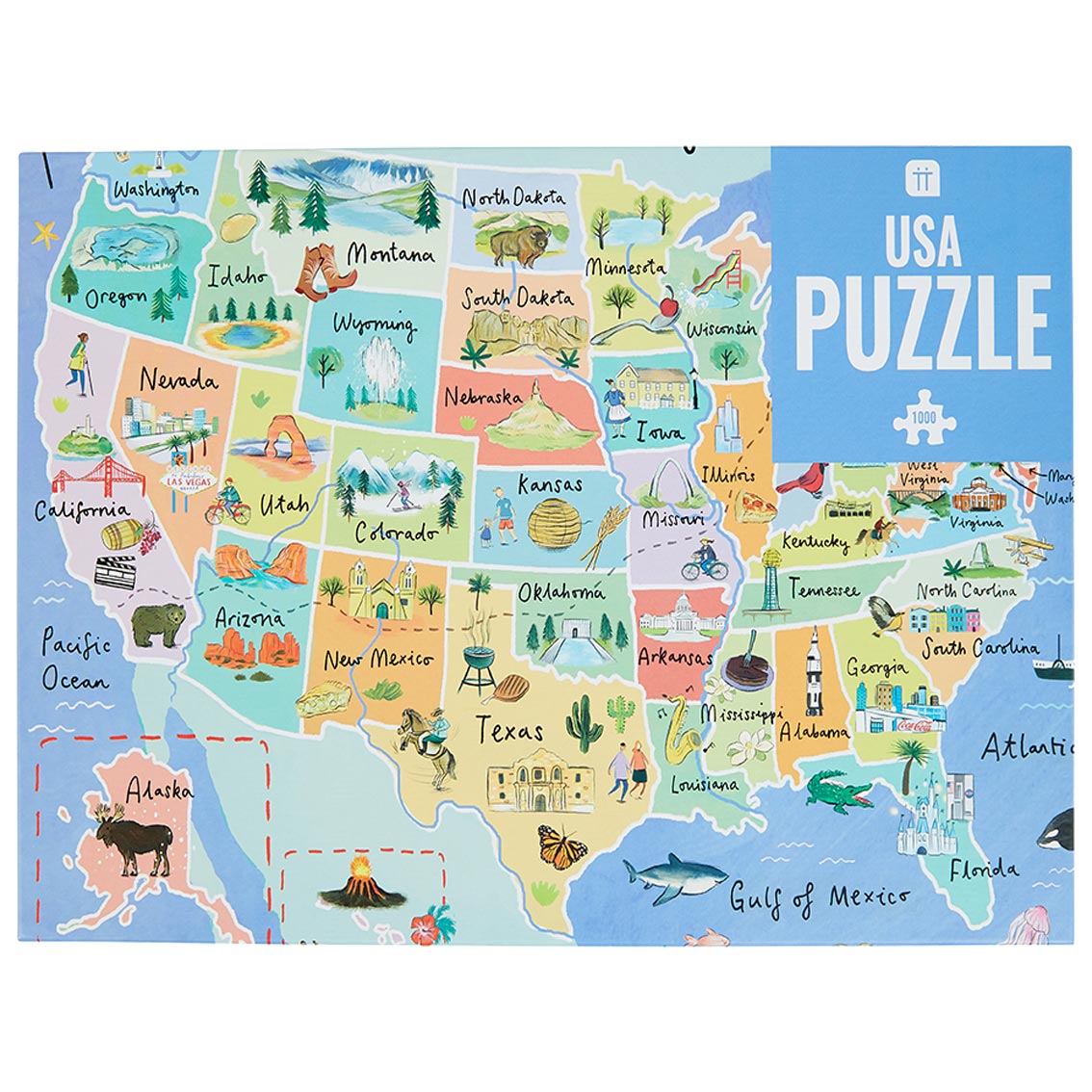 Puzzle Pick Me Up USA 1000Pieces