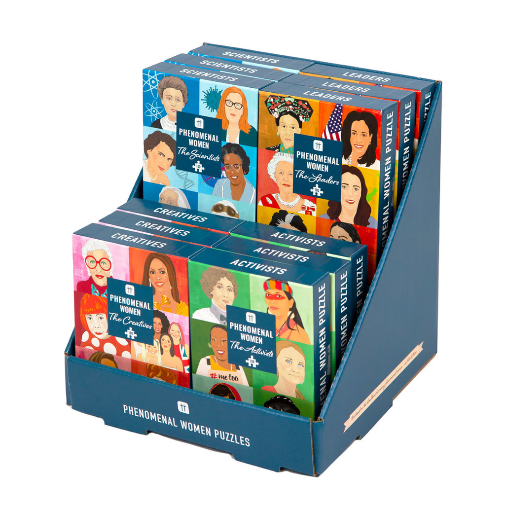 Phenomenal Women 100 Piece Puzzles - POS Unit