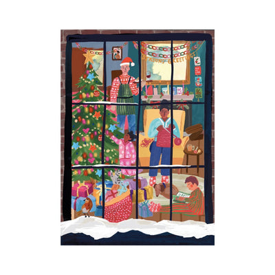 Image - Christmas Window Scene Puzzle 1000 Pcs