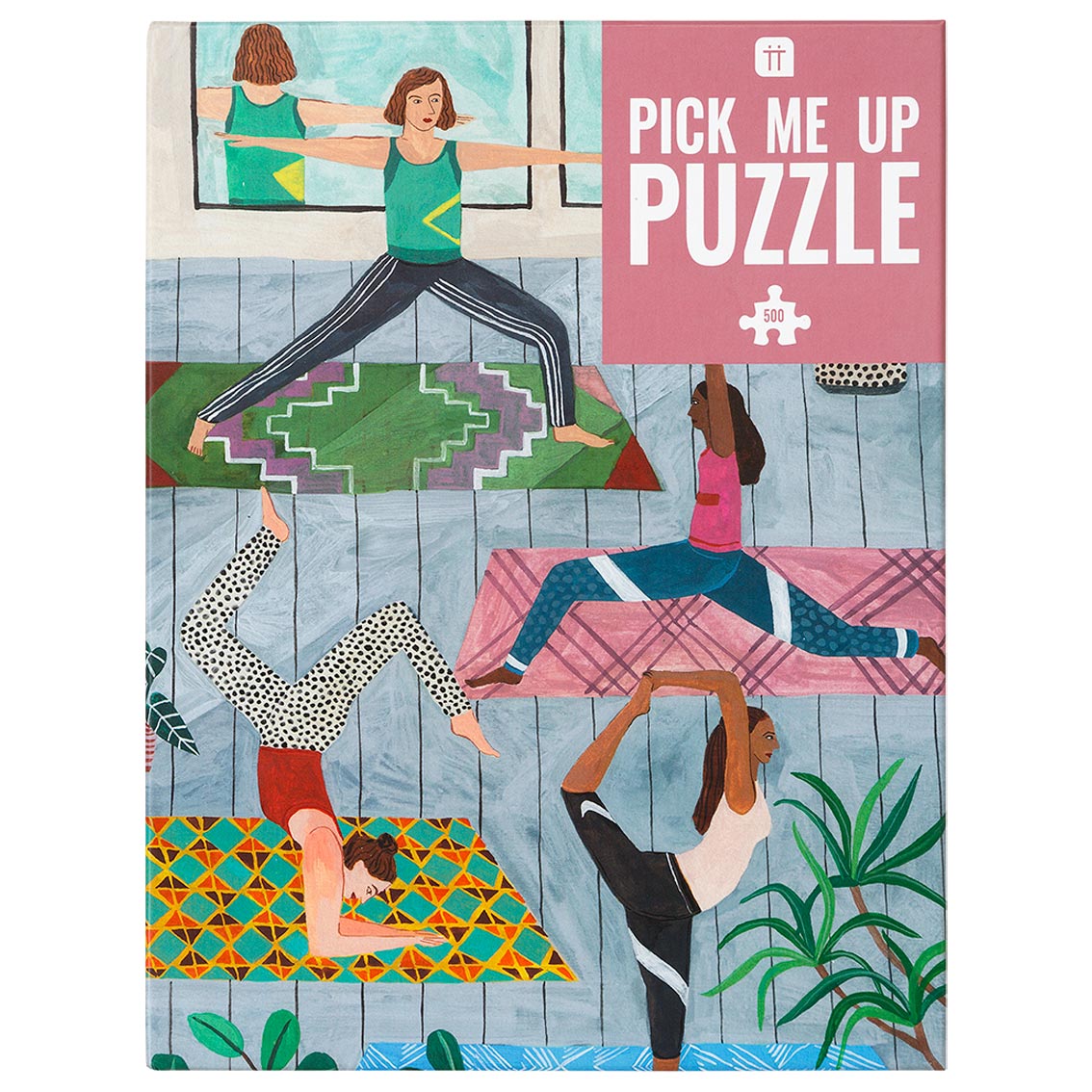 Puzzle De 500 Piezas Talking Tables - Tema Yoga, Tamaño 49 X 36.5 Cm, Ideal Para Relajarse En Casa, Cumpleaños O Navidad