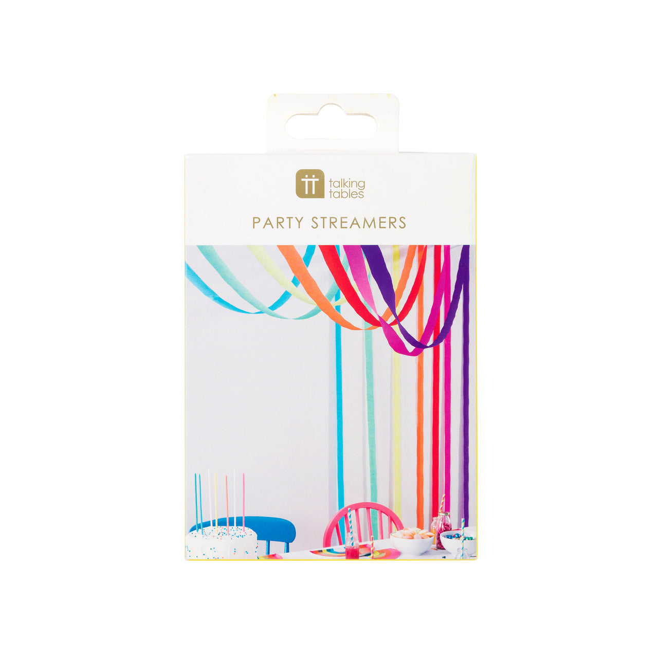 Talking Tables Birthday Brights Rainbow Streamers