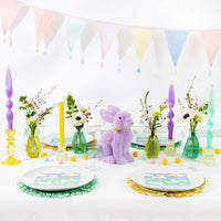 Spring Bunny Lilac Grass Bunny Table Decoration - 10&#34;