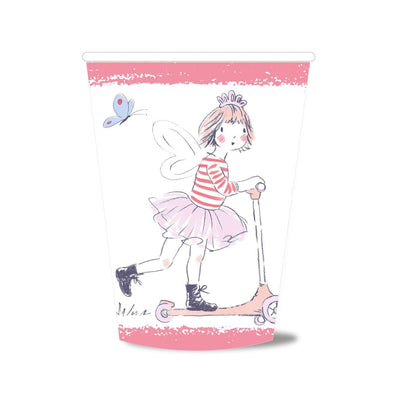 Image - Tilly & Tigg Pink Recyclable Cups - 8 Pack