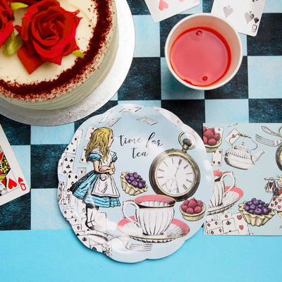 Talking Tables Truly Alice Alice in Wonderland Mad Hatter Party Cup Set  with Handle and Saucers in 3…See more Talking Tables Truly Alice Alice in