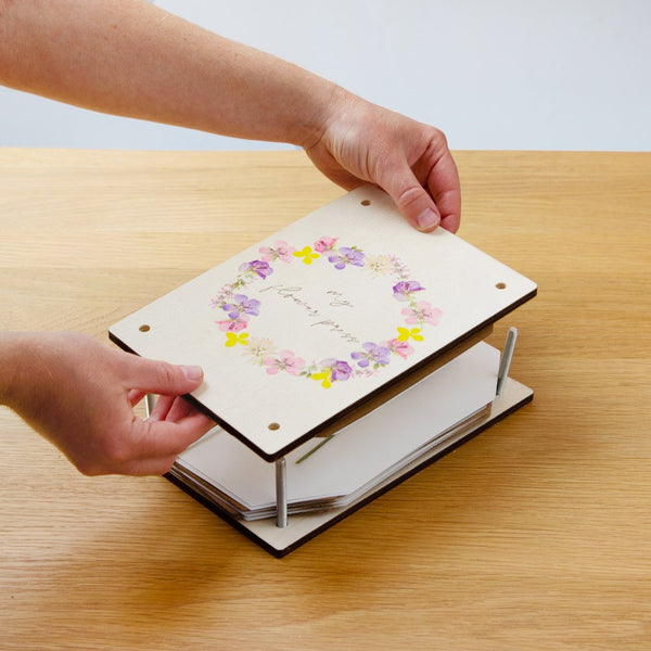 Truly Fairy Wooden Flower Press Kit
