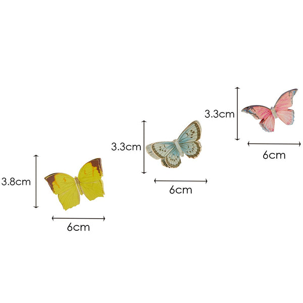 5m Pastel Butterfly Garland Decoration (Pack of 1) - Talking Tables