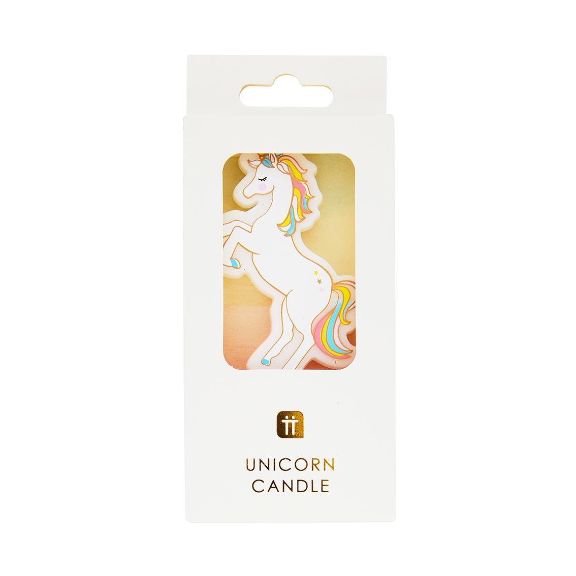 We Heart Unicorns Unicorn Candle