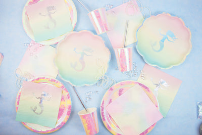 Image - We Heart Mermaids Paper Plates