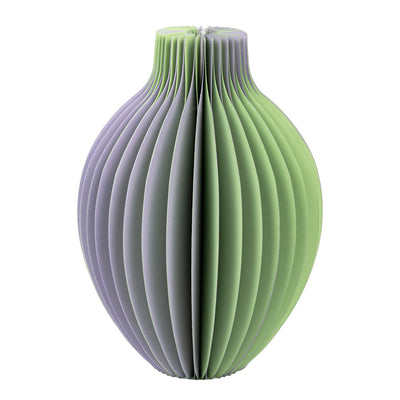Mellow Lilac Honeycomb Color Pop Paper Vase