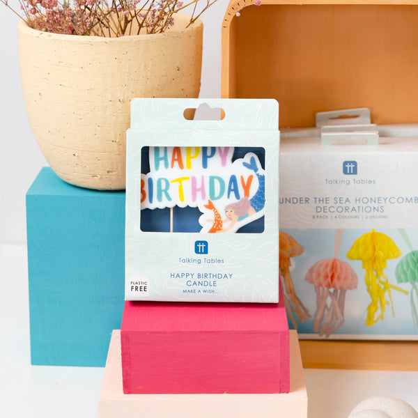 Make Waves 'Happy Birthday' Candle