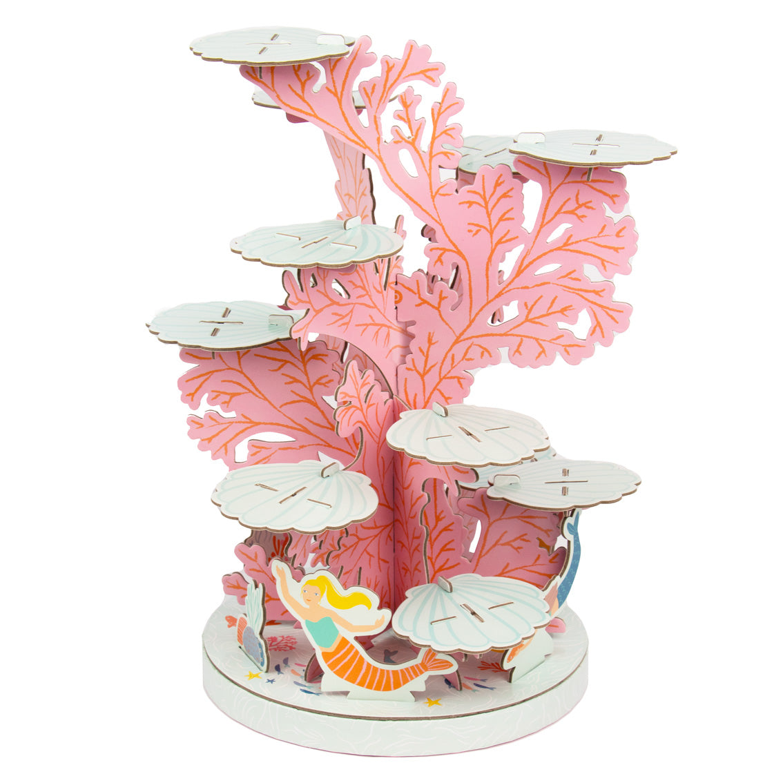 Make Waves Mermaids and Coral Reef Cake Stand