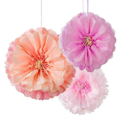 Talking Tables image-Copy of Decadent Decs Blush Flower Pom Poms
